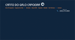 Desktop Screenshot of cantodogalo.org