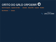 Tablet Screenshot of cantodogalo.org